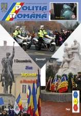 Revista Poliția Română decembrie 2011